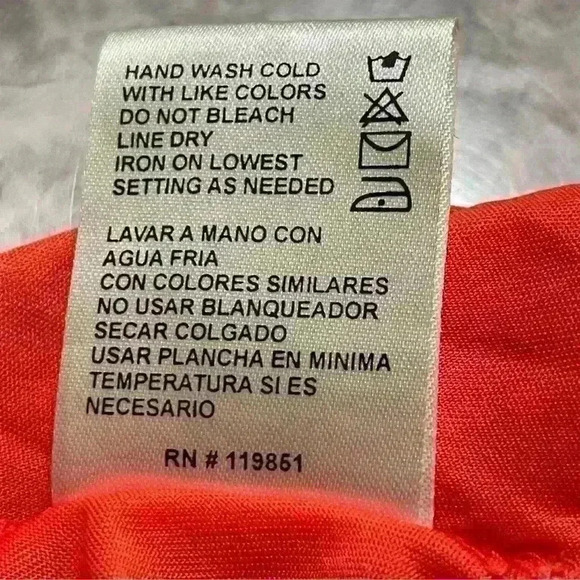 Heart Soul Womens Maxi Dress Size 1X Red Boho Outdoor Spring Summer Embroidery - Picture 11 of 11